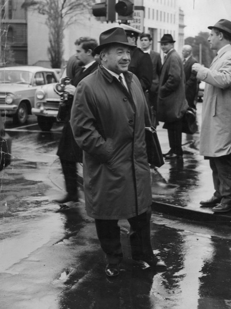 Stanley Korman in Melbourne. (Picture by HWT 1968)